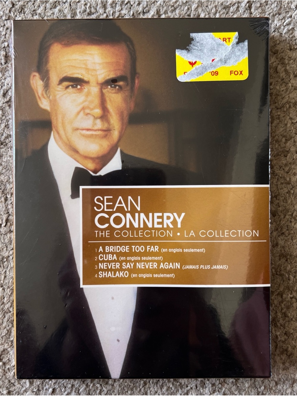 Sean Connery: The Collection - 4 Movie DVD Set / New Sealed
